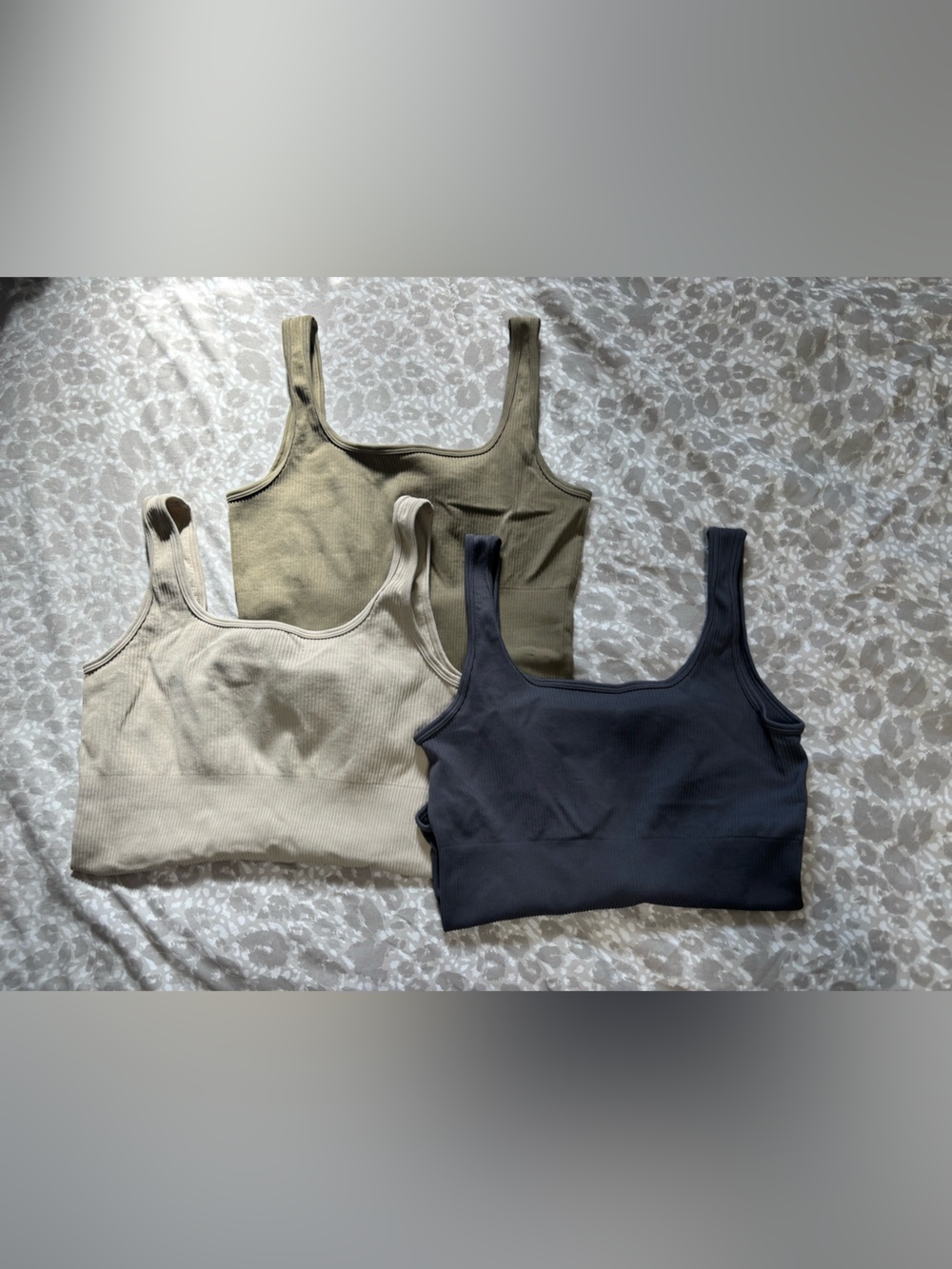 OQQ Women's 3 Piece Bodysuits Sexy Ribbed Sleeveless